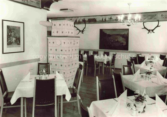 Moritzburg Sachsen HO Gaststaette und Hotel Waldschaenke Churfuerstenzimmer