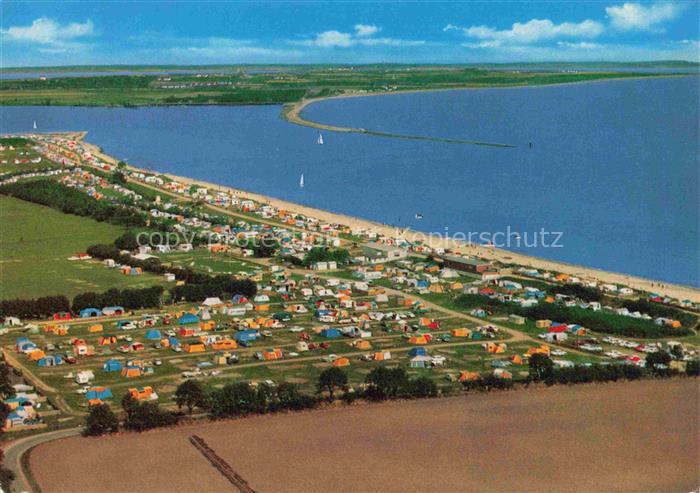 Neukirchen Oldenburg Campingplatz Suetel Ostsee Fliegeraufnahme