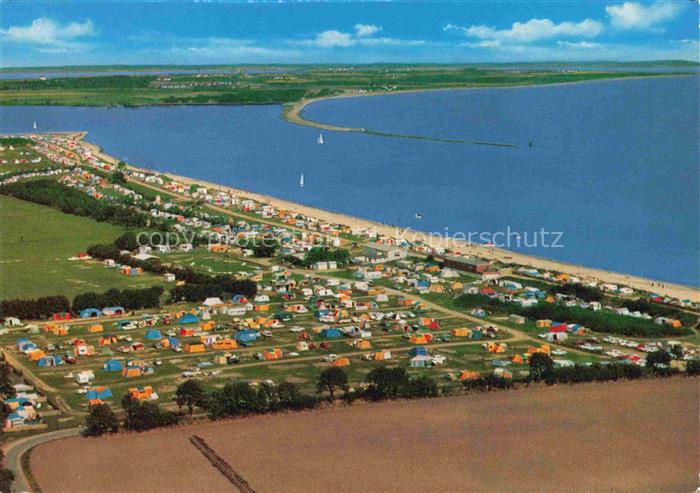 Neukirchen Oldenburg Campingplatz Suetel Ostsee Fliegeraufnahme
