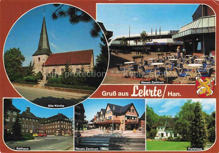 Lehrte Hannover Alte Kirche Neues Zentrum Rathaus Parkhaus