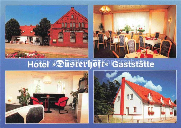 Klein Gaglow Hotel Duesterhoeft Gastraum Zimmer