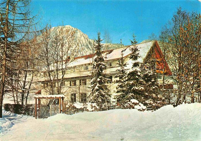 HINDELANG Oberallgaeu Ferienhaus Haus Allgaeu Winterlandschaft