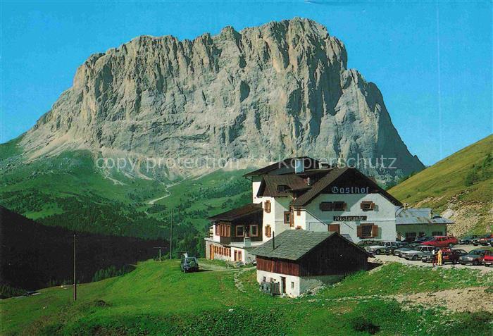Wolkenstein Groeden Selva Val Gardena Suedtirol IT Gasthof Groednerjoch