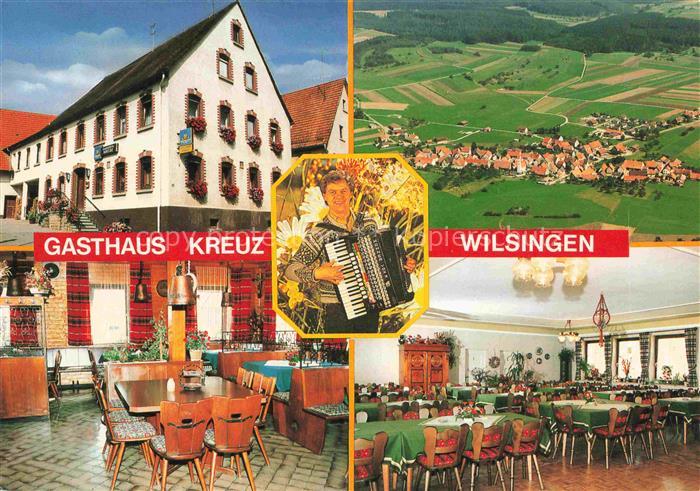 Wilsingen Gasthaus Kreuz Gastraum Hausmusik Luftaufnahme