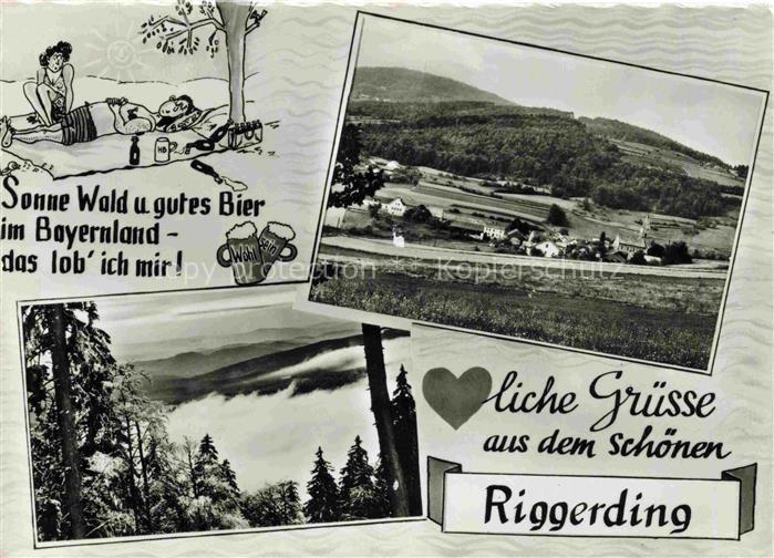 Riggerding Landschaftspanorama Nebelmeer Trinkspruch