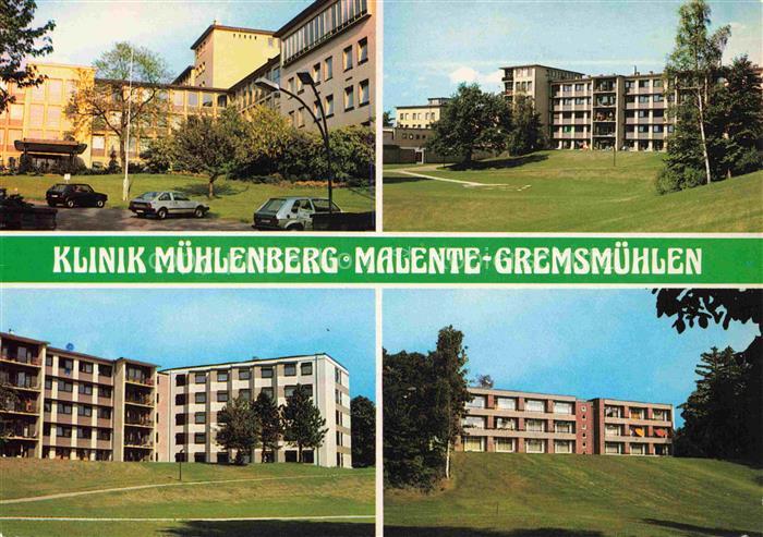Malente-Gremsmuehlen Klinik Muehlenberg Parkanlagen