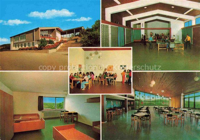 Affhoellerbach Brensbach Odenwald Hessen Jugendheim des Landkreises Offenbach Sc