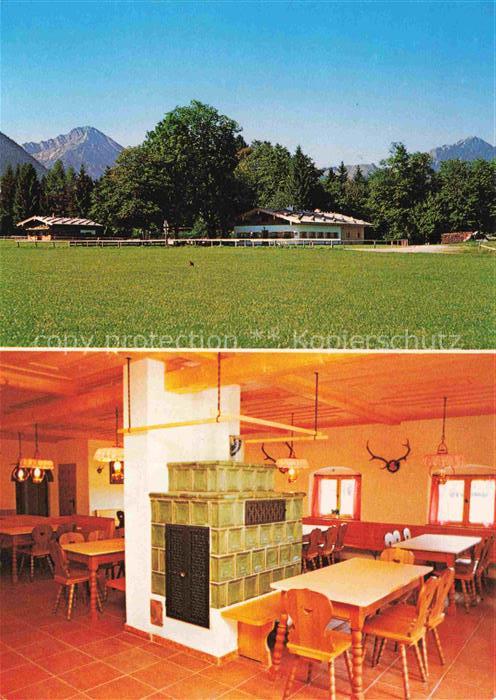 BAD WIEssEE Tegernsee Berggasthaus Bauer in der Au Blick gegen Fockenstein Bayer