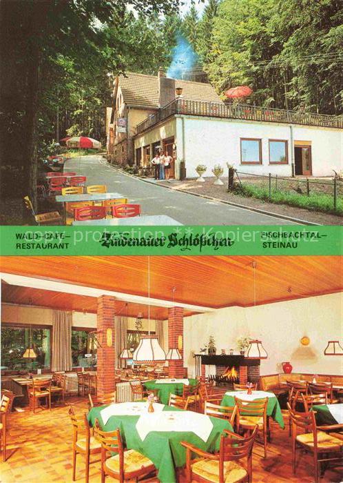 Steinau Fischbachtal Odenwald Hessen Waldcafé Restaurant Zindenauer Schloesschen