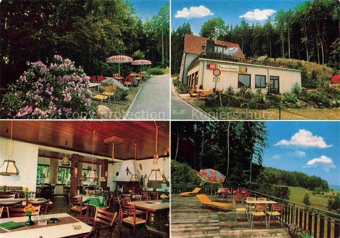 Steinau Fischbachtal Odenwald Hessen Waldcafé Restaurant Zindenauer Schloesschen
