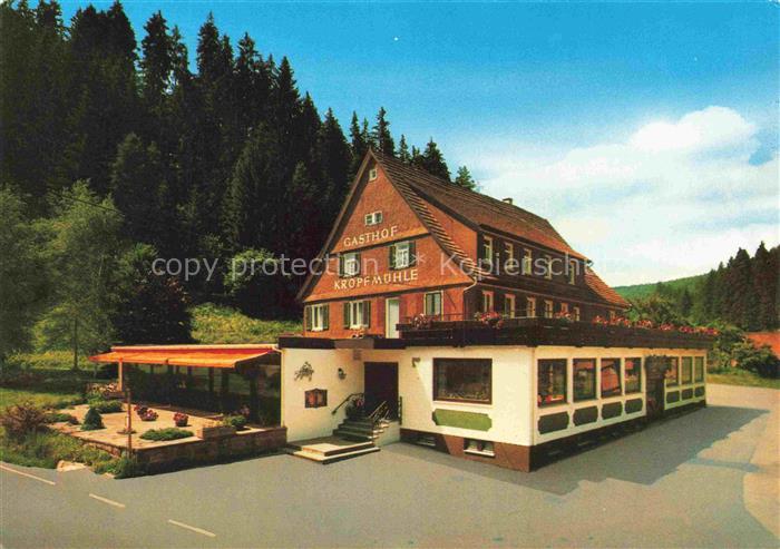 Seewald Besenfeld Gasthof Kropfmuehle im Schwarzwald