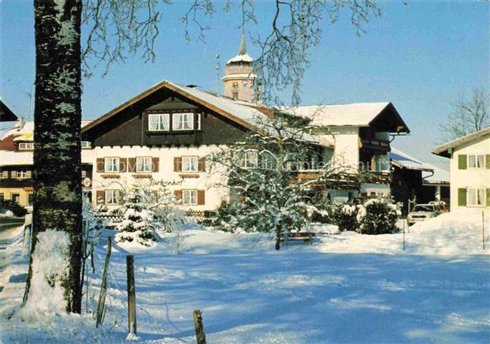Agathazell Gaestehaus Birkenhof im Winter