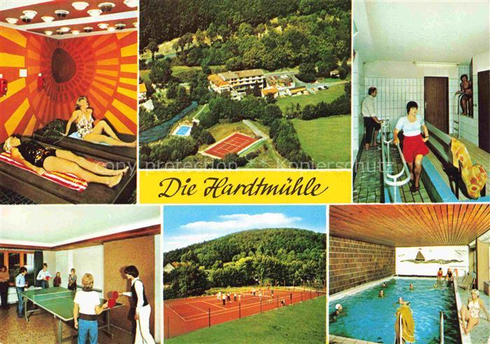 Bergfreiheit Bad Wildungen Hotel Pension Die Hartmuehle Luftaufnahme Solarium Wa