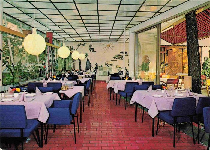 BAD MERGENTHEIM Kurhotel Viktoria Restaurant Dachgarten