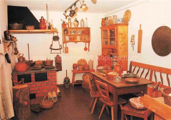 Dotzheim Dotzheimer Museum Buergerlich-baeuerliche Kueche 2. Haelfte 19. Jhdt.