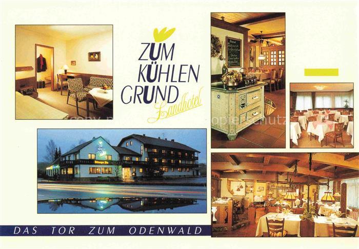 Wersau Brensbach Odenwald Hessen Hotel Restaurant Zum kuehlen Grund Fremdenzimme