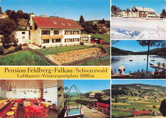 Falkau Altglashuetten Feldberg BW Pension Feldberg Hotel garni Gastraum Terrasse
