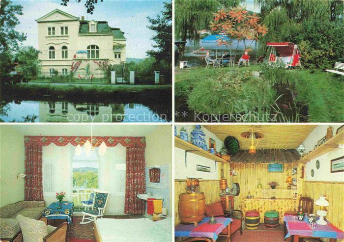 Moelln  Lauenburg Hotel Pension Seeschloesschen Fremdenzimmer Garten