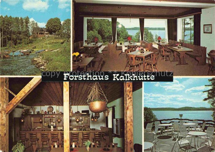 Ratzeburg Schleswig-Holstein Forsthaus Kalkhuette am Ratzeburger See