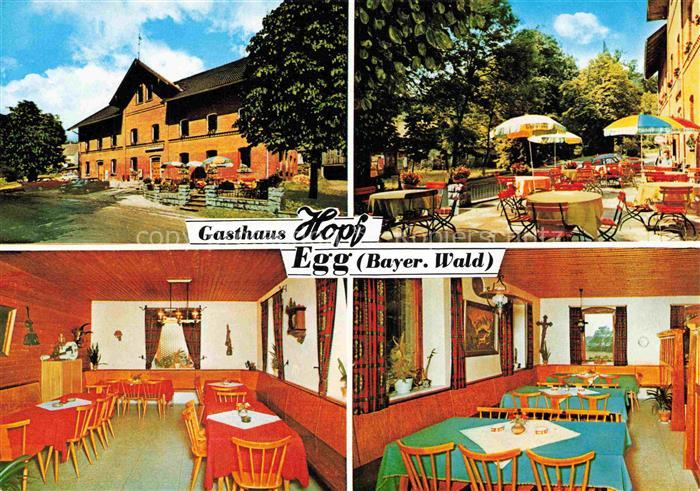 Egg Deggendorf Donau Bayerischer Wald Bayern Gasthaus Hopf Gastraum Terrasse
