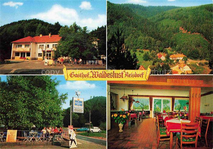 Reisdorf Boellenborn Gasthof Pension Waldeslust Gastraum Terrasse Panorama