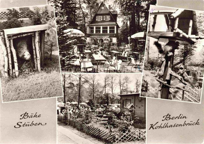 Kohlhasenbrueck BERLIN Café Weinrestaurant Baeke Stuben Naturgarten am Wasser