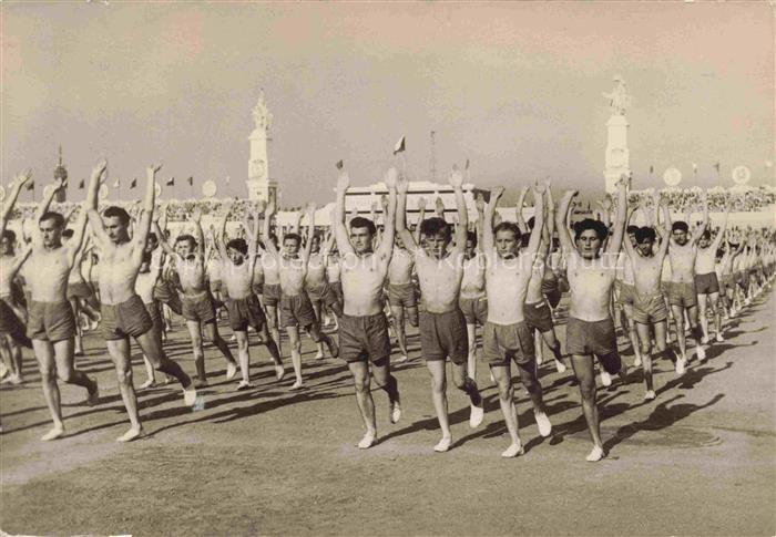 Prag  PRAHA Prahy Prague I. Celostatni Spartakiada 1955 Sportfest