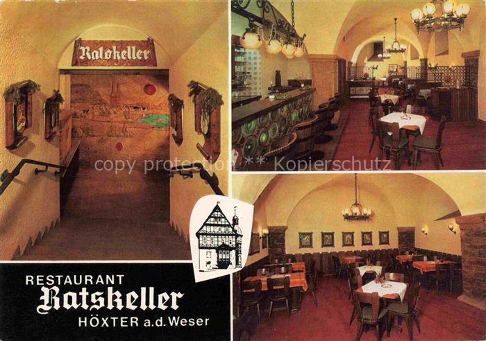 Hoexter Weser Restaurant Ratskeller