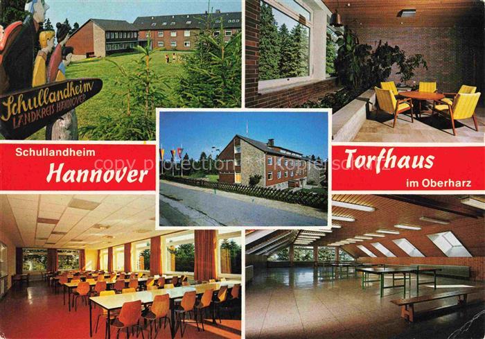 Torfhaus Altenau Harz Schullandheim Hannover Speisesaal Sporthalle Tischtennis