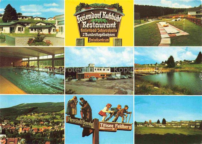 Lenzkirch Hochschwarzwald BW Feriendorf Ruhbuehl Restaurant Hallenbad Minigolf F