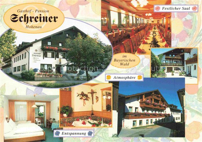 Hohenau Niederbayern Gasthof Pension Schreiner Restaurant Festtafel Fremdenzimme