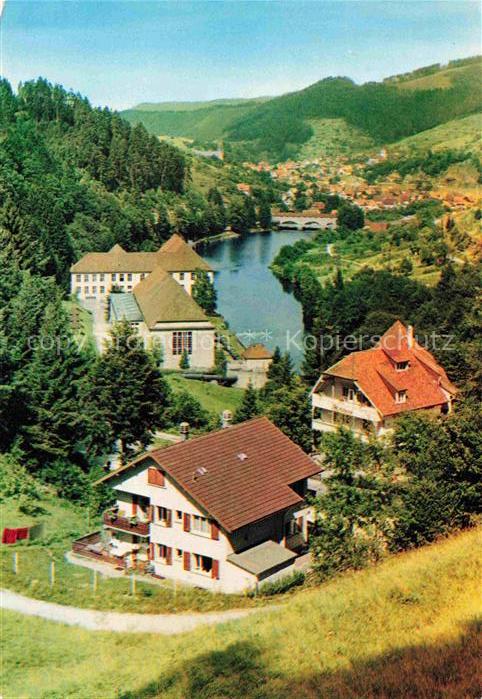 Forbach Baden BW Erholungsheim Haus Holdereck Panorama Murgtal