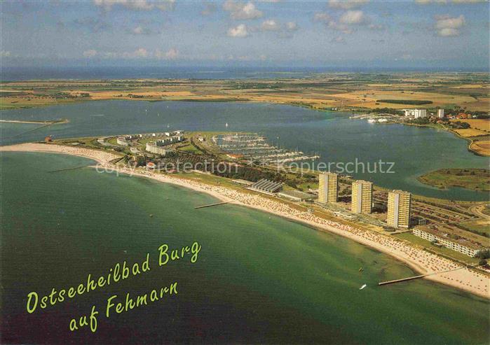 Burg Fehmarn Panorama Ostseeheilbad Hotels Strand Hafen