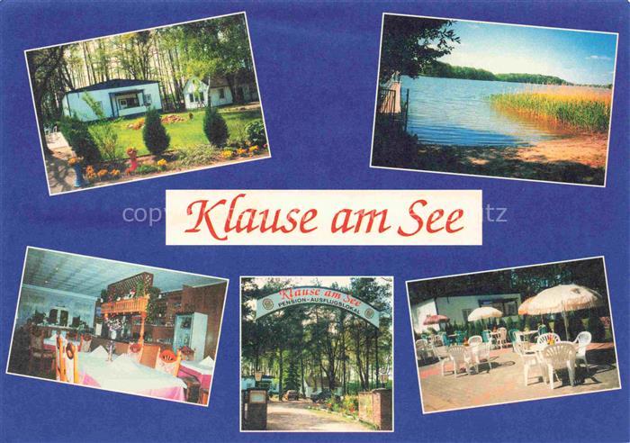 Trechwitz Kloster Lehnin Brandenburg Klause am See Gaststaette Pension Terrasse