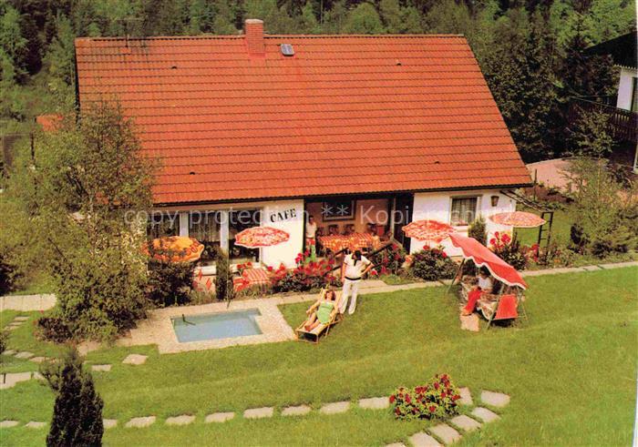 Lautenthal Harz Langelsheim Goslar Pension Café Birkenstuebchen Garten
