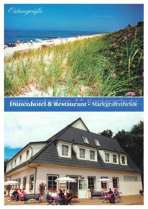 Markgrafenheide Rostock Duenenhotel Restaurant Strand