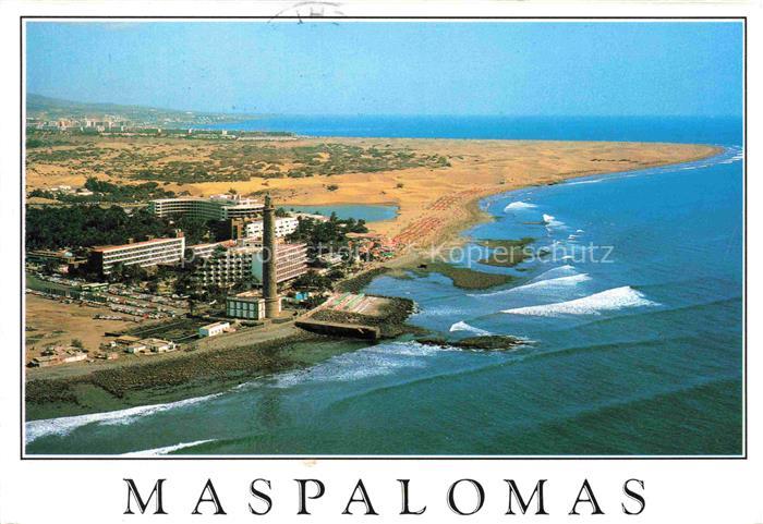 Maspalomas Gran Canaria ES Kuestenpanorama