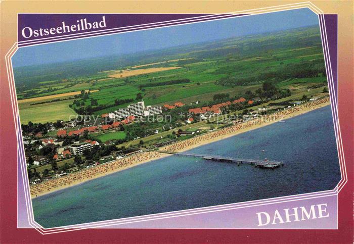 DAHME  Ostseebad Holstein Panorama Ostseeheilbad Strand Seebruecke