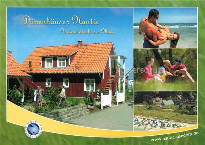 ueckeritz Ueckeritz Usedom Duenenhaeuser Nautic direkt am Meer