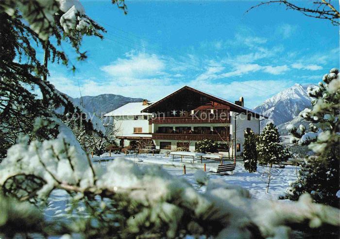 Schenna Meran Trentino IT Hotel Erzherzog Johann Winterlandschaft