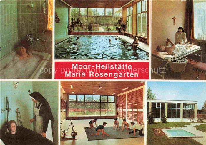 Bad Wurzach Ravensburg BW Moor-Heilstaette Maria Rosenarten Kuranwendungen