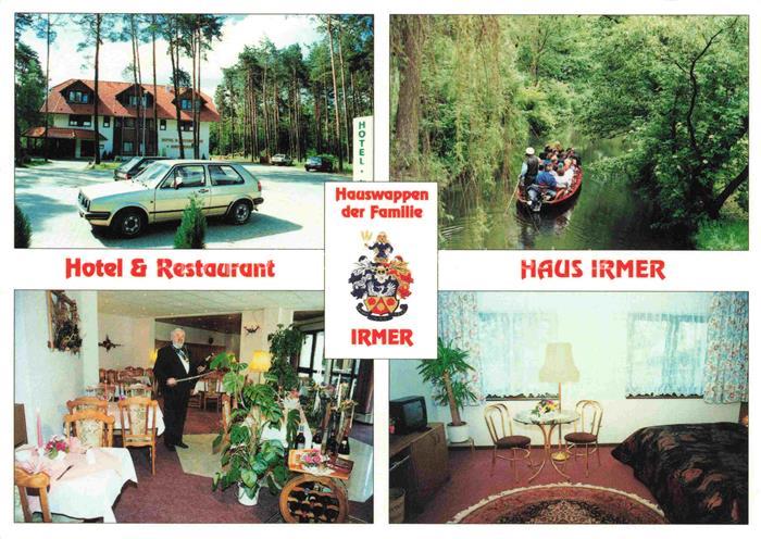 Kolkwitz Cottbus Hotel Restaurant Haus Irmer Hauswappen Retaurant Fremdenzimmer