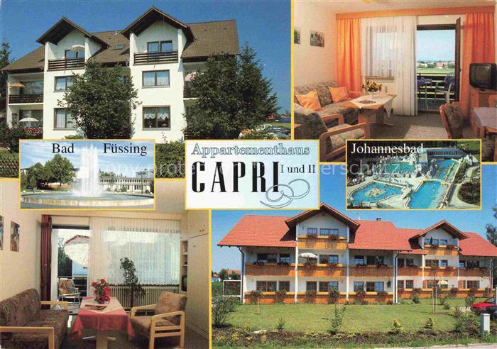 Wuerding Bad Fuessing Appartementhaus Capri