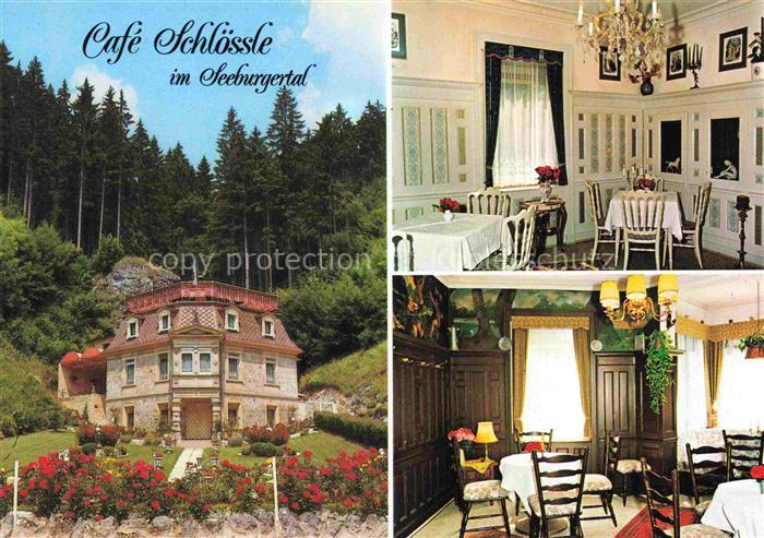 Seeburg Bad Urach BW Café Schloessle im Seeburgertal Gastraum