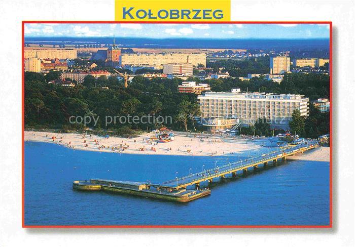 KOLOBRZEG Kolberg Ostseebad PL Hotel Strand Seebruecke