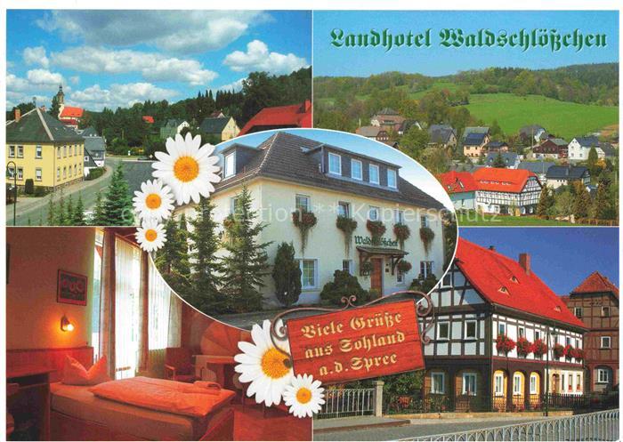 Schland Spree Landhotel Waldschloesschen Gaestezimmer Fachwerkhaus Ortsansichten