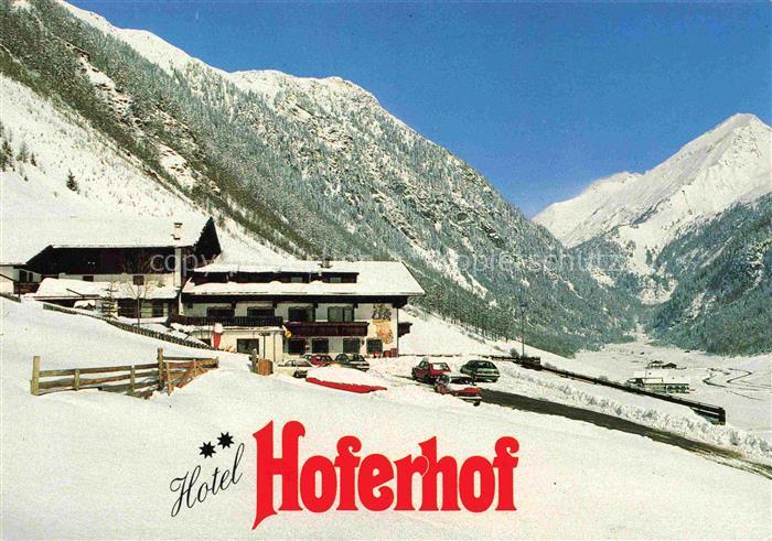 Vals Valles Suedtirol IT Hotel Hoferhof Winterpanorama