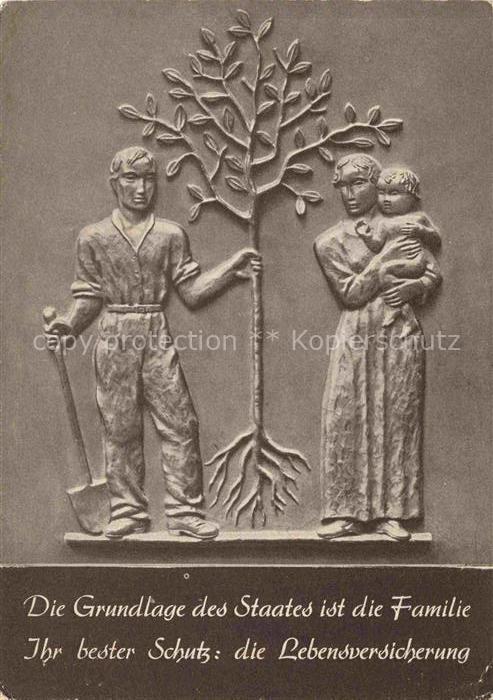 STUTTGART  CITY Die Familie Lebensversicherung Allgemeine Rentenanstalt