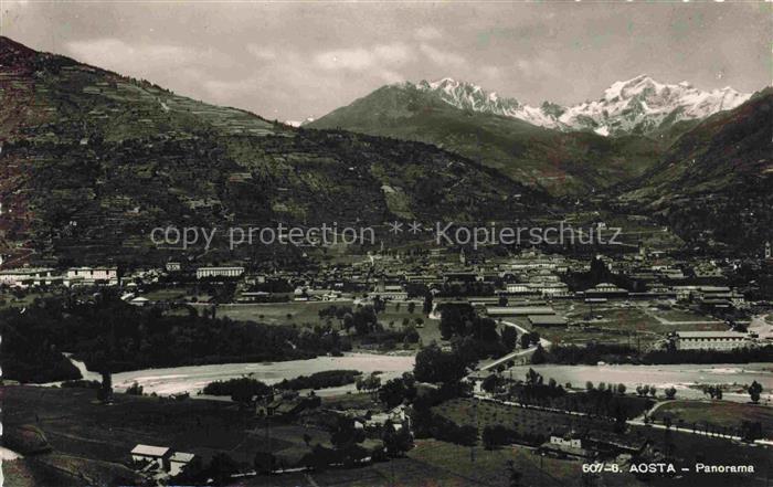 Aosta Valle d Aosta IT Panorama