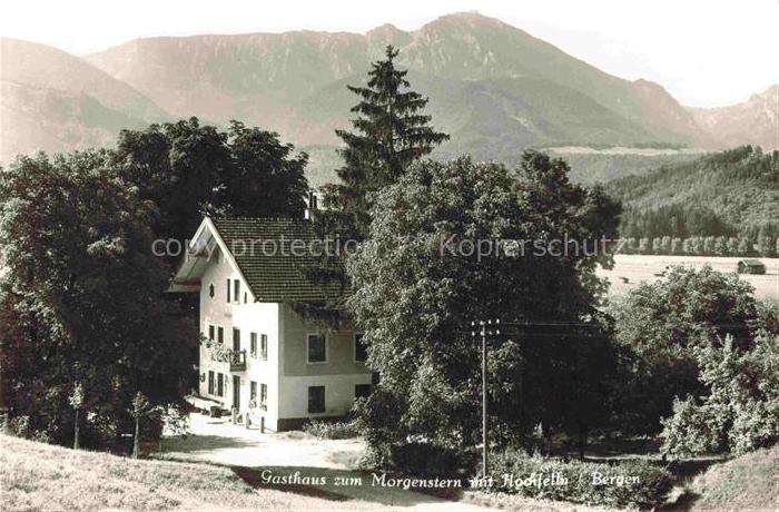 Hochfelln Bergen Bayern Gasthaus zum Morgenstern